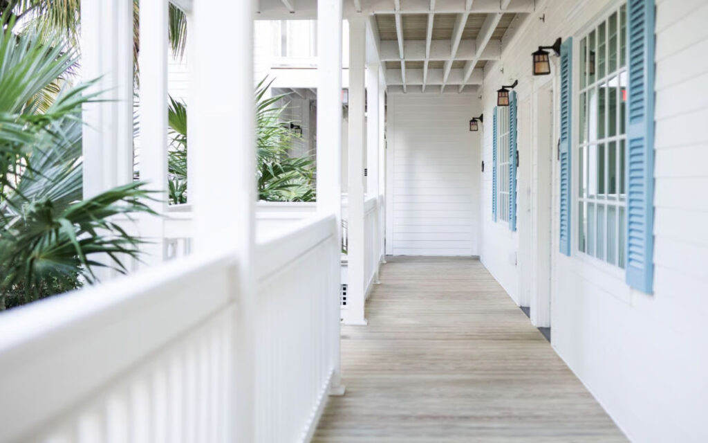 Coastal front porch