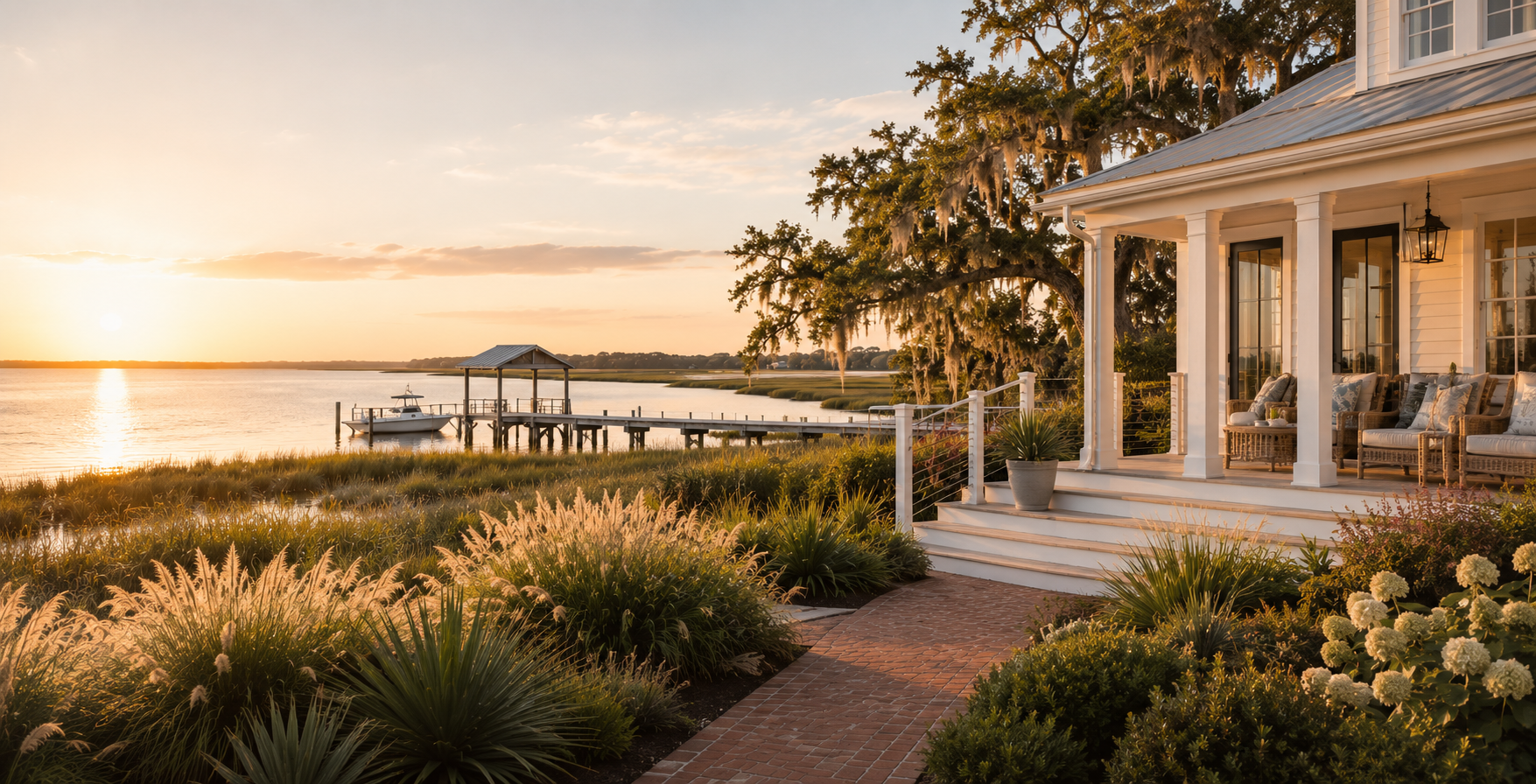 Brunswick County Marsh-View Home